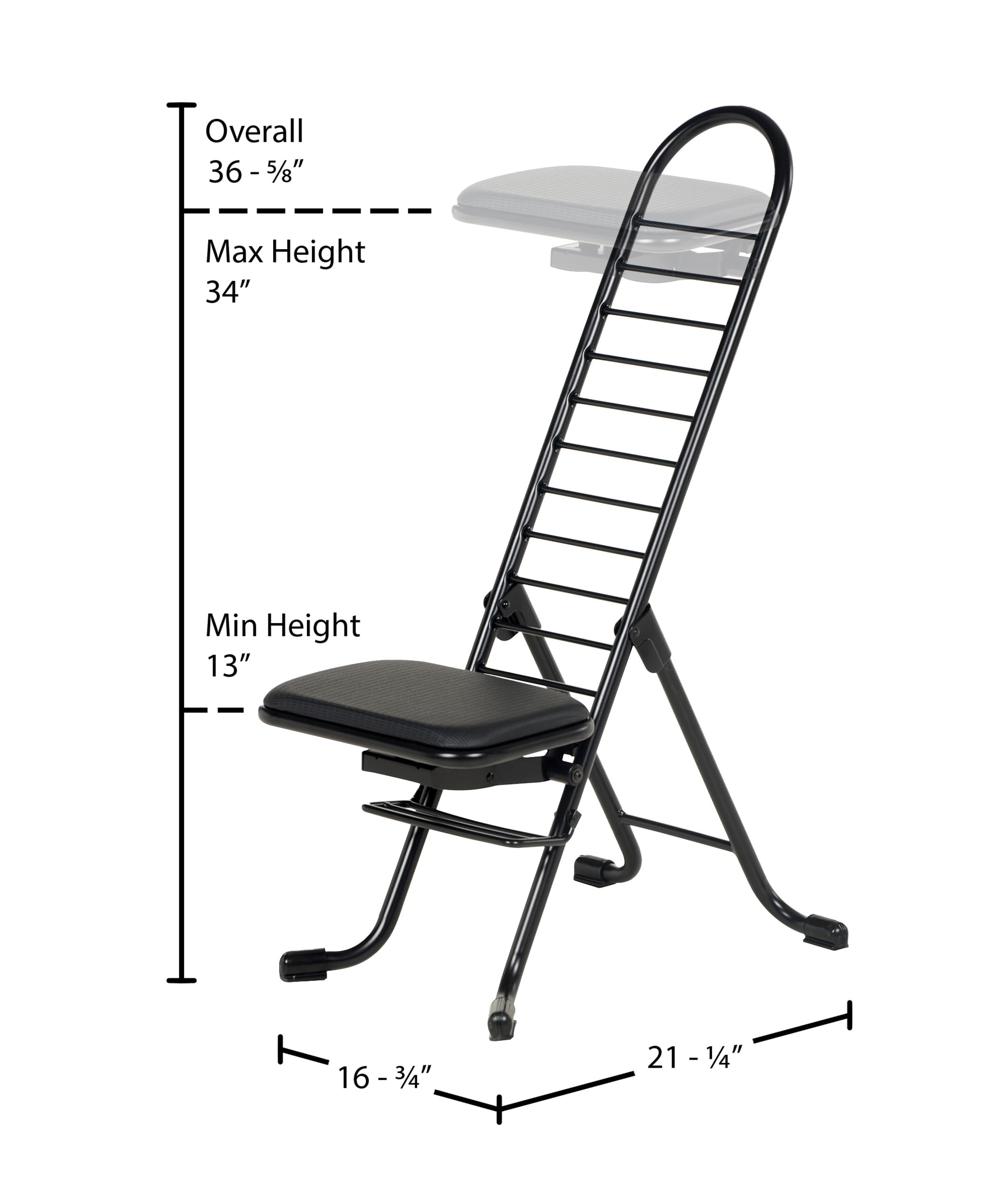 Amazon.com: Vestil CPRO-600 Steel Height Ergonomic Worker Chairs